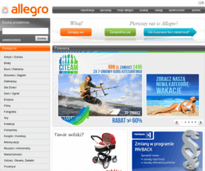 411gro.com: Allegro.pl - aukcje internetowe, bezpieczne zakupy
Allegro - największe aukcje internetowe, najniższe ceny! Kup i sprzedaj!