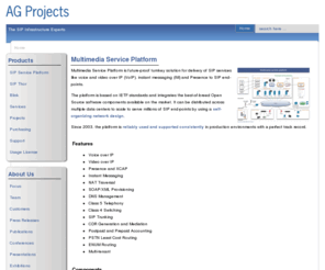 dns-hosting.info: AG Projects: The SIP Infrastructure Experts
The SIP Infrastructure Experts