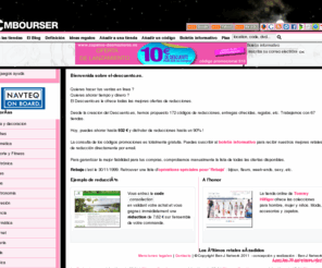 el-descuento.es: el-descuento.es ¡ Encontra todos los codigos comerciales de las tiendas !
¡ Encontra facilmente todos los codigos de reducciones de las tiendas. Opiniones, ideas de regalo y guio de compras !