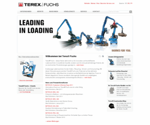 fuchs-terex.com: Startseite - Terex Fuchs - Terex Deutschland GmbH
Terex Fuchs - dieser Name steht für innovative und hocheffiziente Lademaschinen für den Hafen-, Recycling-, Schrott- und Holzumschlag.
