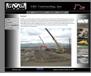 gmccontracting.net: GMC Contracting, Inc
GMC Contracting, Inc. is a civil construction company experienced with underground utilities and road construction across Alaska