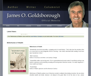 jamesogoldsborough.com: James O. Goldsborough - Author, Writer, Columnist
james o goldsborough - author, writer, columnist