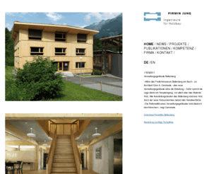 pirminjung.ch: PIRMIN JUNG, Ingenieure für Holzbau AG, Holzbauingenieur, HOME
Holzbauingenieur, Pirmin Jung, Holzingenieur, Holzbau