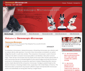 stereoscopic-microscope.com: Stereoscopic Microscope for Low Power 3D Imaging - Stereoscope
Stereoscopic microscope has low power objectives. Often called a dissection microscope because used in school science labs for dissecting of specimens.