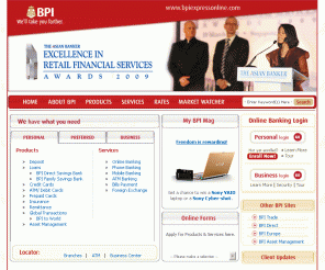 bpi.com.ph: Welcome to Bank of the Philippine Islands
