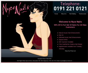 nycenails.net: Nyce Nails -Acrylic nails, Gel nails, Nail Salon Newcastle-upon-Tyne
False acrylic, get nails newcastle.