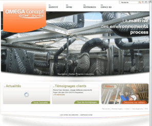 omega-concept.com: OMEGA Concept
Leader de solutions et services pour la maîtrise des environnements process