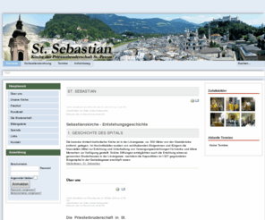 st-sebastian.com: St. Sebastian
St. Sebastian - Webseite der Pfarrei St. Sebastian in Salzburg der Priesterbruderschaft St. Petrus (FSSP)