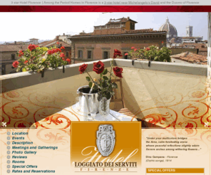 loggiatodeiservitihotel.it: 3 star Hotel Florence Hotel Loggiato dei Serviti Official Site | Historic House Hotel Florence
The hotel Loggiato dei Serviti is one of the Historical Houses in Florence prestigious for their history and art, charm and comfort.