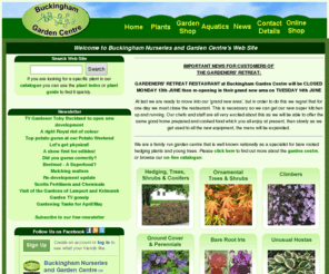 hedging.co.uk: Buckingham Nurseries and Garden Centre: A Gardener's Paradise!
Family run Garden Centre near Buckingham brimming with a wealth of unusual perennials, shrubs and climbers. For over 50 years the nursery has specialised in bare-rooted hedging plants, young forest and ornamental trees, ground cover plants and fruit plants.  Mail order and secure on-line ordering available.