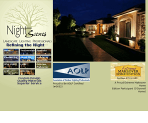 night-scapesbyprg.com: NightScenes Landscape Lighting Systems by Paul R. Gosselin of Austin, Texas, Marble Falls, and Horseshoe Bay
NightScenes Lanscape Lighting Systems by Paul R. Gosselin in Austin, Texas, Marble Falls, and Horseshoe Bay