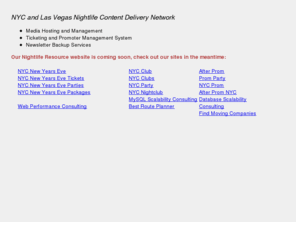 nightlifecdn.com: Nightlife and Nightclub Content Delivery Network
Offers consulting and content delivery services for promoters and nightlife businesses.