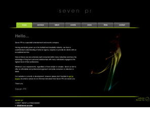 seven-pr.com: home :: seven-pr :: seven pr
seven-pr home seven pr