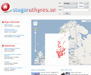 stugoruthyres.se: Stugor uthyres
Stugoruthyres.se - Här finns massor av stugor och fritidshus att hyra.