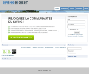 swingdigest.com: Bienvenue êtes swingdigest
Joomla! - le portail dynamique et système de gestion de contenu