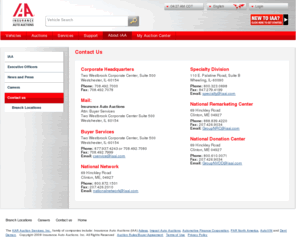 Iaai-archives.com: Insurance Auto Auctions: Contact us ...