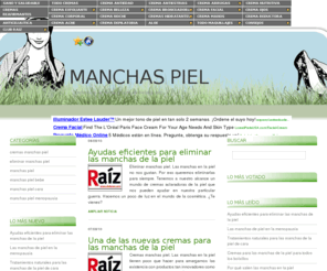 manchaspiel.es: MANCHAS PIEL
MANCHAS PIEL