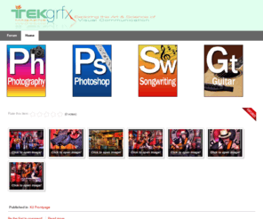 tekgrfx.com: K2 Frontpage
Tekgrfx is your home for creative geekdom