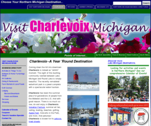 visitcharlevoixmichigan.com: Visit Charlevoix, Michigan - Welcome
Charlevoix, Michigan is a spectacular resort community on Lake Michigan featuring outdoor activities and cultural events in a beautiful and historic setting.