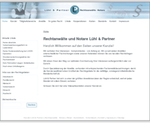 anwalt-schuldenfrei.de: Anwaltskanzlei Lühl & Partner | Rechtsanwälte · Notare Wesel
Rechtanwälte und Notare Lühl & Partner