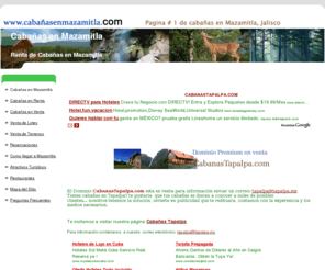 cabanastapalpa.com: Cabañas Tapalpa cabanastapalpa.com
Cabañas Tapalpa, dominio cabanastapalpa.com pagina web relacionado a cabañas en Tapalpa, Jalisco.