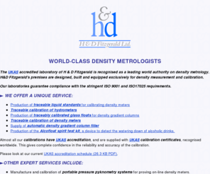 density.co.uk: index
World-class Density Metrologists