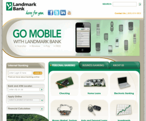 fnb-fnb.com: Landmark Bank >  Home
Landmark Bank offers innovative financial services that simplify your life and advanced technology that makes banking easy.