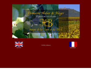 huber-bleger.fr: Domaine HUBER & BLEGER Vigneron récoltant Vin d'Alsace
Domaine Huber et Bleger, Vigneron recoltant a St Hippolyte, sur la route du Vin, Vin d'Alsace