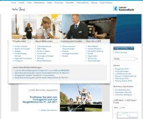 lukb.net: Luzerner Kantonalbank
Die im Jahr 1850 gegründete Luzerner Kantonalbank ist die bevorzugte Bank der Luzernerinnen und Luzerner.