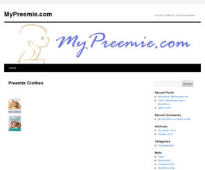 mypreemie.com: Preemie Clothes, NICU Clothes,
Precious Preemies