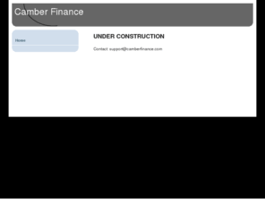 camberfinance.com: mortgage securities, Camber Finance Home
Camber Finance provides financial services consulting in the fixed income sector.