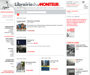 lemoniteur-amc.com: Librairie du Moniteur - livres architecture, technique, juridique, urbanisme, paysages, design
La librairie du Moniteur spécialisée en architecture, livres, ouvrages techniques et juridiques de la construction, immobilier, urbanisme, design, paysages