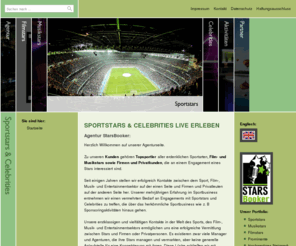 starsbooker.com: Sportstars & Celebrities Live erleben
StarsBooker - die Agentur zur Kontaktierung von Celebrities, Musik-, Sport- und Filmstars