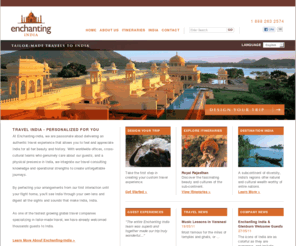 enchantingtravels.com: Creating Individualized Travel Experiences | Enchanting-India | Home
India tourism at its best! Discover the best tourist attractions of India with Enchanting-India, one of the fastest growing global travel companies specializing in tailor-made travel packages. Enjoy your vacations in India.