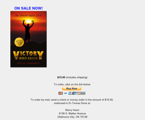 victoryoveranger.com: Victory Over Anger by Dr. Teresa Davis Ed.D.
