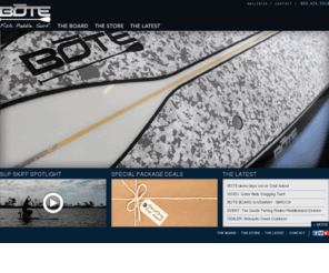 boteboard.com: BOTE Stand Up Paddle Boards | Fish. Paddle. Surf! | SUP
BOTE Stand-up Paddle Boards are built from only the finest quality materials and designed with the fisherman in mind.