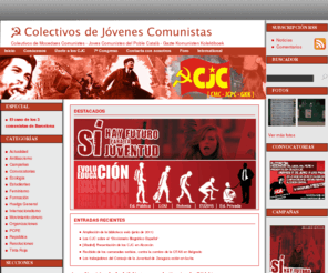 cjc.es: Colectivos de Jóvenes Comunistas
Colectivos de Jóvenes Comunistas - Web de los Colectivos de Jóvenes Comunistas