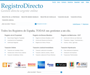 infomatriculas.com: Tasación online, nota simple registro de la propiedad, informe tráfico
Tasación Online, Nota Simple del Registro de la Propiedad e Informes
de Tráfico. Tasaciones Hipotecarias e Inmobiliarias, Valoración de Empresas, etc.