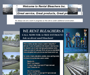 rent-bleachers.com: Bleacher Rentals Rental Bleachers
Temporary bleachers for sporting events, parades, 