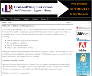 tlrcs.net: Website Design :: Black Mountain & Asheville, North Carolina
Website design, support and hosting in Asheville and Black Mountain, North Carolina.