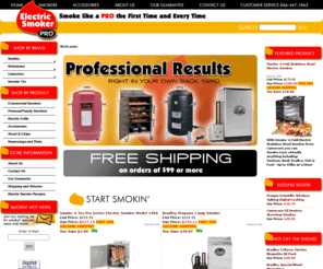 electricsmokerpro.com: Electric Smoker Pro - Discount Electric Smokers,Electric Grills and Supplies
Electric Smoker Pro features Free Shipping on the Very Finest Electric Smokers and Electric Grills from Bradley,Brinkman,Meco & More.