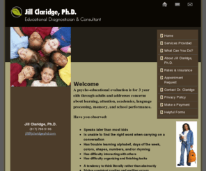 jclaridgephd.com: Jill Claridge, Ph.D.
Jill Claridge educational diagnostician learning disabilities ADHD Bedford, TX