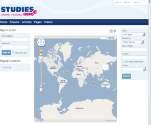 studies.info: Studies around the World - Home Page
Studies and Universities around the world This is the home page.