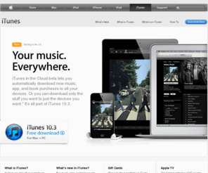 itunes.ca: Apple (Canada) -  iTunes - Everything you need to be entertained
Apple (Canada) - Music, movies, TV, shows and now friends. Get connected on iTunes 10.
