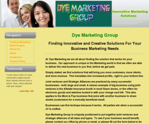 sjschneider.com: marketing innovations and solutions-dye marketing group - Creative Marketing Bend Oregon
Featuring a creative approach to marketing in bend and central oregon.