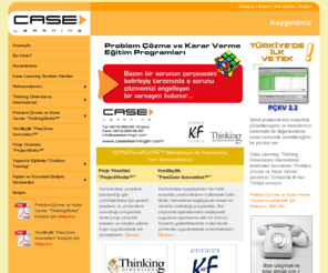 caselearningtr.com: Hoşgeldiniz - Case Learning - Problem Çözme ve Karar Verme, Kişisel ve Kurumsal Gelişim, Yaşantılı Eğitimler
Case Learning, uluslararası bir eğitim ve danışmanlık şirketi olan Thinking Dimensions International Türkiye temsilcisidir.