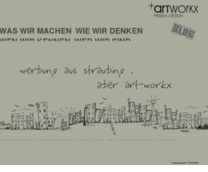 foto-art-workx.com: Wir sind die andere Art von Werbung in Straubing! - art-workx || Werbeagentur für Medien & Design
art-workx || Medienagentur für Werbung & Design - Werbung aus Straubing aber art-workx. Wir sind die andere Art von Werbung...