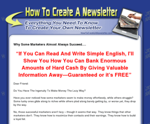 how-to-create-a-newsletter.com: How To Create A Newsletter
Everything you need to know to create your own newsletter.