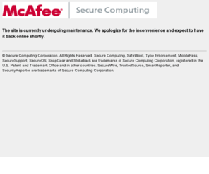 ironflash.net: Secure Computing has been acquired by McAfee
