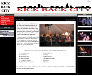 kbcband.com: KICK BACK CITY
Hometeamz.com - Specializes in online sports league websites, team websites, and league management software.  Manage team schedules, game results, automated standing, tournament brackets, field schedules, umpire scheduling, online registration, fundraising, sponsor ads, photos, news, and more.